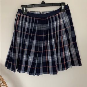 Plaid mini skirt